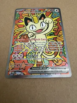 Meowth ex 121/088 Perfect Order SIR English pack Fresh NM - Image 2