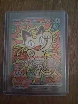 2026 Perfect Order Meowth ex 121/088 SIR - Image 1