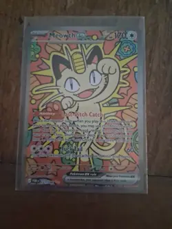 2026 Perfect Order Meowth ex 121/088 SIR - Image 3