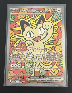 Meowth EX - 121/088/ - SIR - Perfect Order - Pokemon Card - Near Mint - Image 1