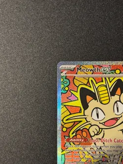 Meowth EX - 121/088/ - SIR - Perfect Order - Pokemon Card - Near Mint - Image 3