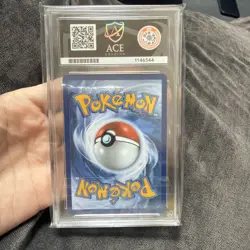 Pokemon TCG Meowth ex SIR 121/088 Perfect Order ACE 10 - Perfect Subgrades - Image 2