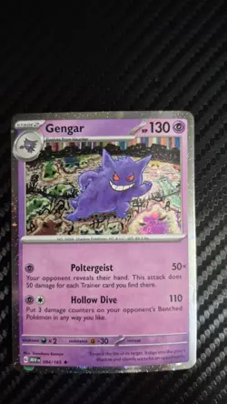 Pokemon TCG Gengar Cosmos HOLO Rare Scarlet and Violet 151 094/165 Near Mint 151 - Image 4