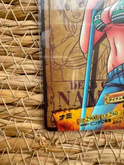 One Piece AR Carddass Nami Wanted! No.02-08 Berry Match 2011 Rare Card - Image 4