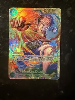 Monkey.D.Luffy (118) OP13-118 Carrying On His Will Foil NM PRISTINE - Image 1