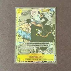 One Piece Card Game Trafalgar Law MANGA Character Card OP10-119 Royal Blood EN - Image 1