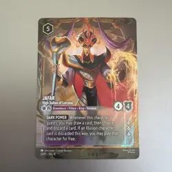Jafar High Sultan of Lorcana - Foil Promo 33/P2 - Disney Lorcana Set Champs - Image 1