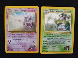 Pokemon TCG - Part Complete Sets Gym Heroes & Gym Challenge 169 Cards *SWIRL* - Image 2