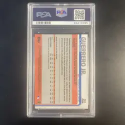 2019 Topps Chrome - Vladimir Guerrero Jr. #201 Negative Refractor (RC) PSA 10 - Image 2