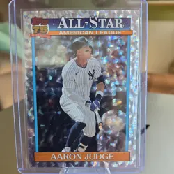 2026 Topps Series 2 Aaron Judge 1991 Topps All-Star #91AS-1 Crackle Foil Yankees - Image 1