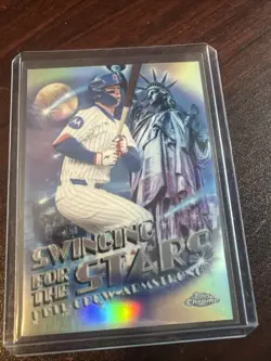 2026 Topps Series 2 Pete Crow-Armstrong Big Apple Foil SWS-11 Fanatics Fest - Image 1