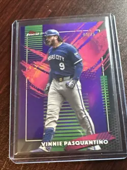 2026 Topps Finest - Vinnie Pasquantino #244 Rare Purple Refractor /75 - Image 1