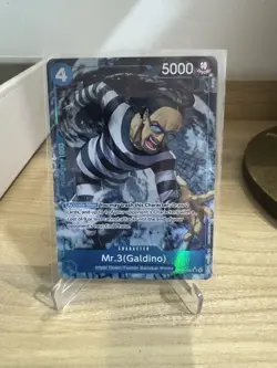 One Piece TCG OP16-056 Mr. 3 (Galdino) Alternate Art Rare English - Image 1