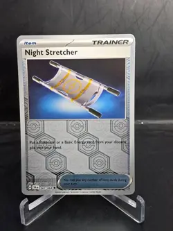 Night Stretcher 061/064 Reverse Holo Shrouded Fable Pokemon Card NM - Image 1