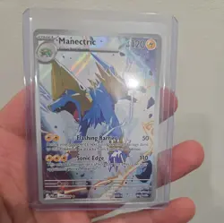 Manectric 089/084 Illustration Rare Pitch Black Pokemon Holo Near Mint - Image 1