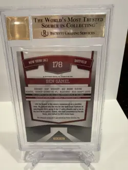 2010 Ben Gamel Elite Extra Edition #178 Auto BGS 9.5 Gem Mint W/10 Auto - Image 2