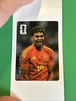 2026 FIFA World Cup Sticker - Lamine Yamal Spain (ESP) - Coca Cola Wrapper - Image 1