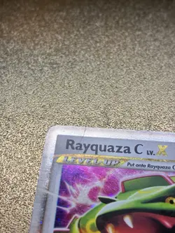 Pokemon TCG Rayquaza C LV.X DP47 Diamond & Pearl Promo Holo Level Up 2009 120HP - Image 4