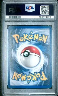 1999 POKEMON BASE SET UNLIMITED #4 CHARIZARD-HOLO PSA 8 - Image 2