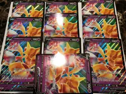 10 same cards- Alakazam V - SWSH083 - Oversized Promo Near Mint Pokemon Cards - Image 1