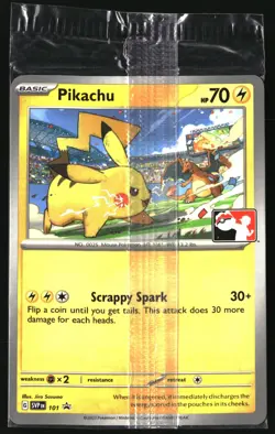 Pikachu - Promo SV: Scarlet & Violet Promo Cards 101 SEALED - Image 1