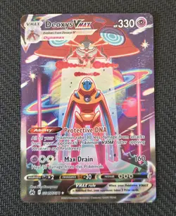 Pokemon Card - Deoxys VMAX TCG GG45/GG70 Crown Zenith Galarian Gallery - M/NM - Image 1