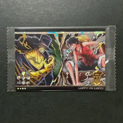 S7370 Luffy vs Lucci 6-SEC1 Japanese One Piece Wafer Card Sealed YJ11 - Image 1