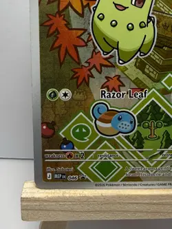 Chikorita#46 - ME: Mega Evolution Promo (MEP) Black Star Promo Holo Pokemon Card - Image 5