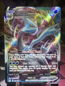 Kyurem Vmax - 049/196 - Ultra Rare - Lost Origin - Pokemon Card - NM Holo - Image 1