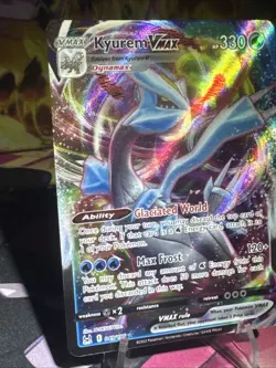 Kyurem Vmax - 049/196 - Ultra Rare - Lost Origin - Pokemon Card - NM Holo - Image 3