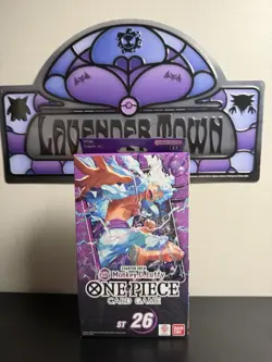 One Piece Card Game Starter Deck - ST-26 Monkey D. Luffy - Official & New - Image 1