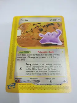 MINT Pokemon Card - Ditto Skyridge 51/144 Common - Image 1