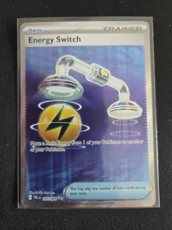 Energy Switch Trainer 107/084 Pitch Black English Prerelease Pokemon Card NM/M - Image 1