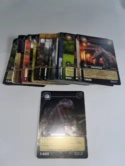 Lot of 65 Dinosaur King DKAA Cards (French) – 64 Commons + 1 Silver - Image 3