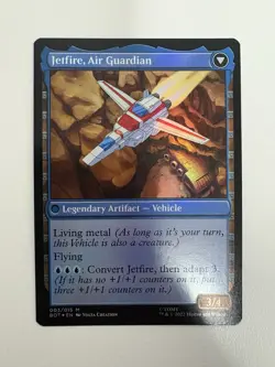 Jetfire Ingenious Scientist / Air Guardian Foil MTG Magic Gathering Card NM BOT - Image 2