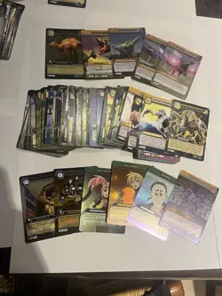 Lot of Dinosaur King DKDS Cards (French) – 50 Commons + 9 Silver + 2 Gold - Image 1