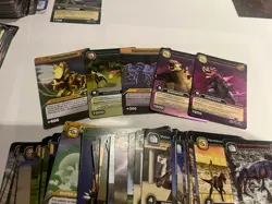 Lot of Dinosaur King DKDS Cards (French) – 50 Commons + 11 Silver - Image 2