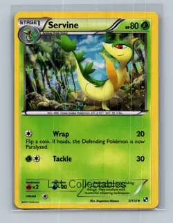 Servine #003/114 Miscellaneous Cards & Products Cracked Ice Holo - Image 1