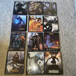 12 Ultra Pro Magic the Gathering (MTG) Core Set Art 9 Pocket Card Binder - Image 1
