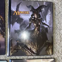 12 Ultra Pro Magic the Gathering (MTG) Core Set Art 9 Pocket Card Binder - Image 4