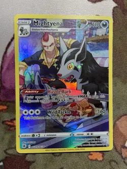 Pokemon TCG Mightyena Holo Rare Card Astral Radiance TG09/TG30 LP - Image 1