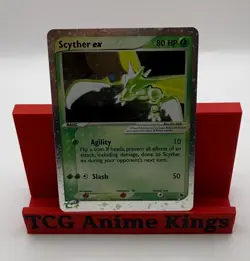 Pokemon Card TCG 2003 Scyther EX 102/109 Holo Ruby & Sapphire - Image 1