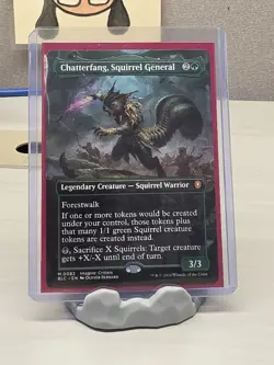 Chatterfang, Squirrel General (Borderless) Commander: Bloomburrow Regular - Image 1