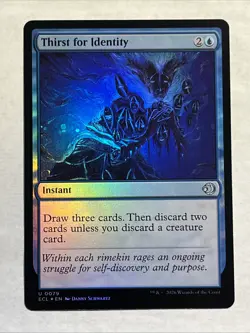 Thirst for Identity Lorwyn Eclipsed Foil - Image 1