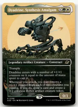 Dyadrine, Synthesis Amalgam (Borderless) #298 NM Edge of Eternities Magic MTG - Image 1
