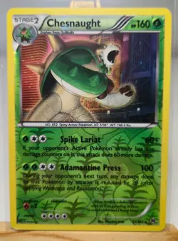Chesnaught 11/162 Breakthrough Reverse Holo N/M POKEMON ENGLISCH VINTAGE - Image 1