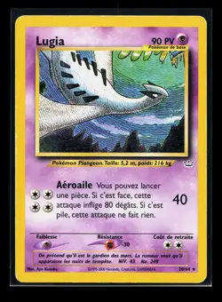 Carte Pokemon Lugia 20/64 Rare Neo Revelation Wizards FR 1 - Image 1