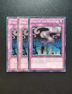 Yu-Gi-Oh - Call Of The Haunted 3X - Full Playset - Image 1
