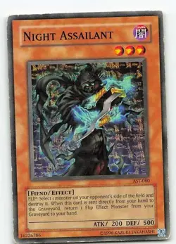 Night Assailant AST-080 Ancient Sanctuary Common MP Yu-Gi-Oh - Image 1
