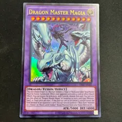 YuGiOh Dragon Master Magia (Asian English) ES02-AE043 Ultra Rare no RA04 BLTR EN - Image 1